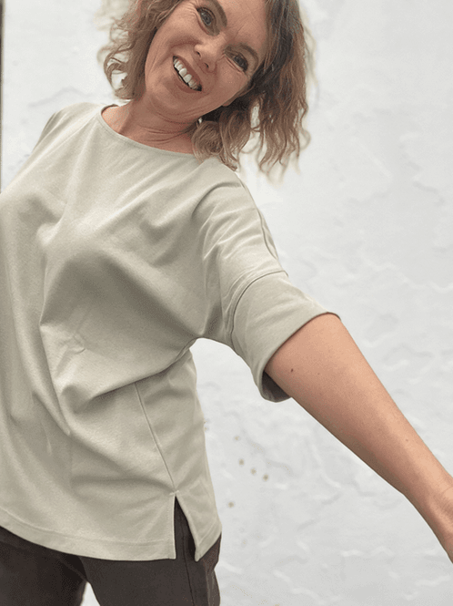 Hovedbilde 4309 T-Skjorte, Light Khaki, Bomull