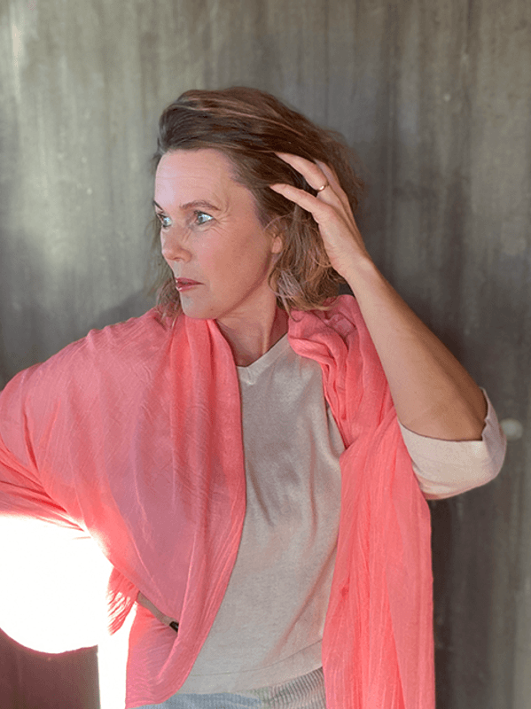 Ulrikke Skjerf, Bomull / Ull, Coral