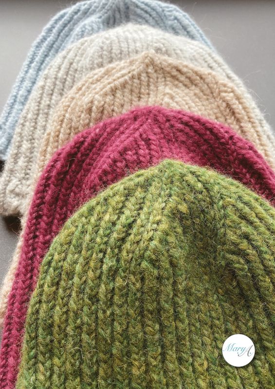 Neholmen-Lua, strikkeoppskrift