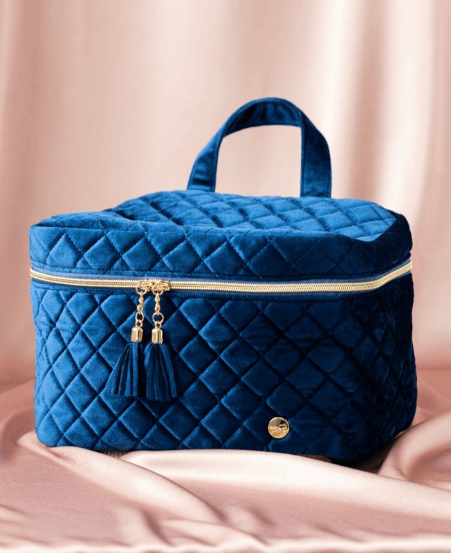 Toalettmappe Stor, Blå