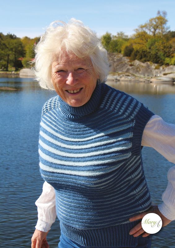 VestSia, strikkeoppskrift