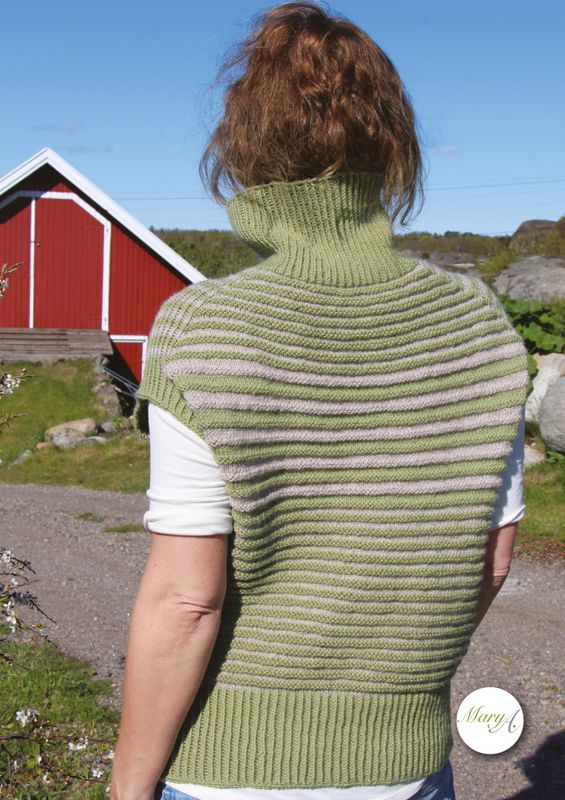 VestSia, strikkeoppskrift