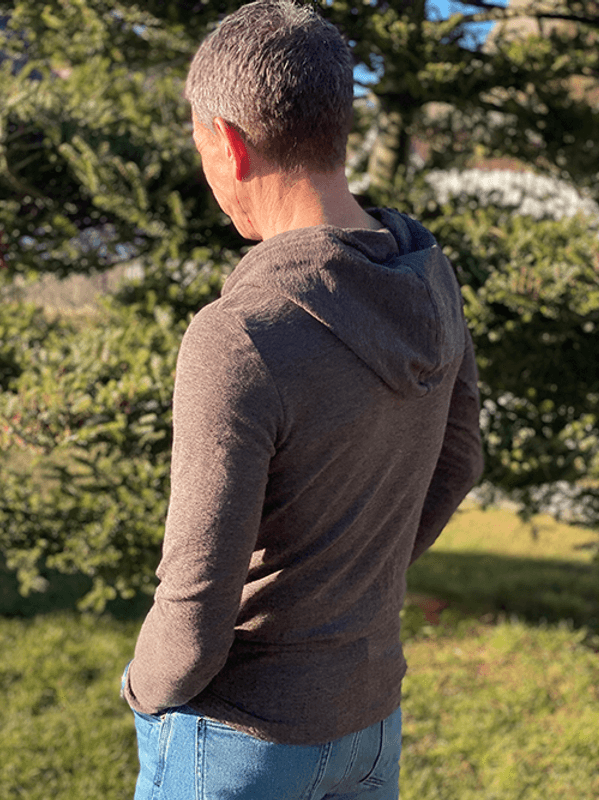 4031 Ram Hoodie, Earth Melange, Merino
