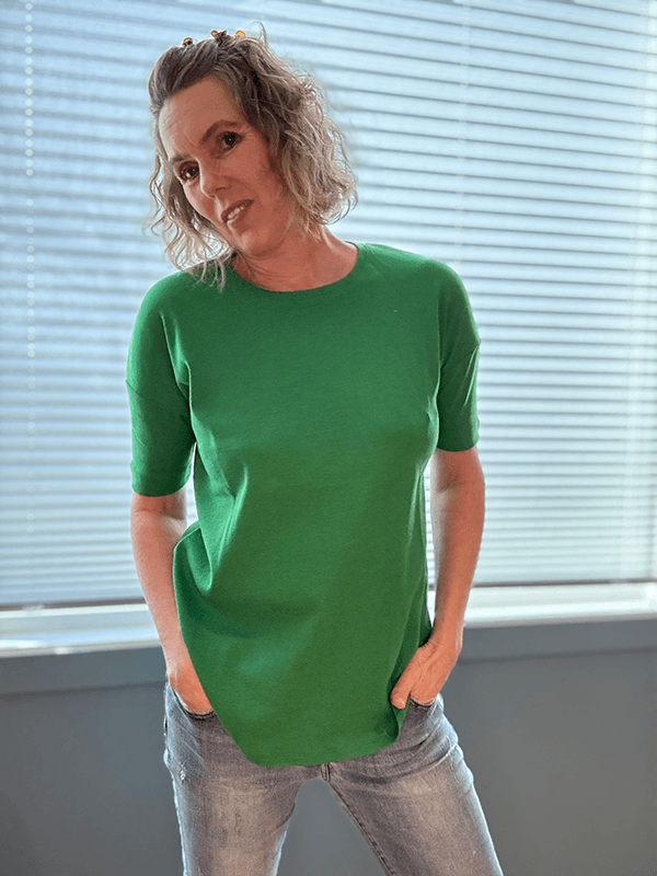 4305 T-Skjorte, Bright Green, Bomull