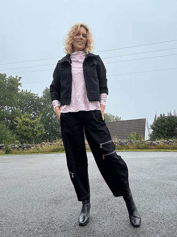 4167 Bukse Stretch, Ballong, Black, Bomull
