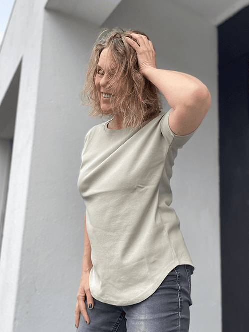 Hovedbilde 4305 T-Skjorte, Light Khaki, Bomull