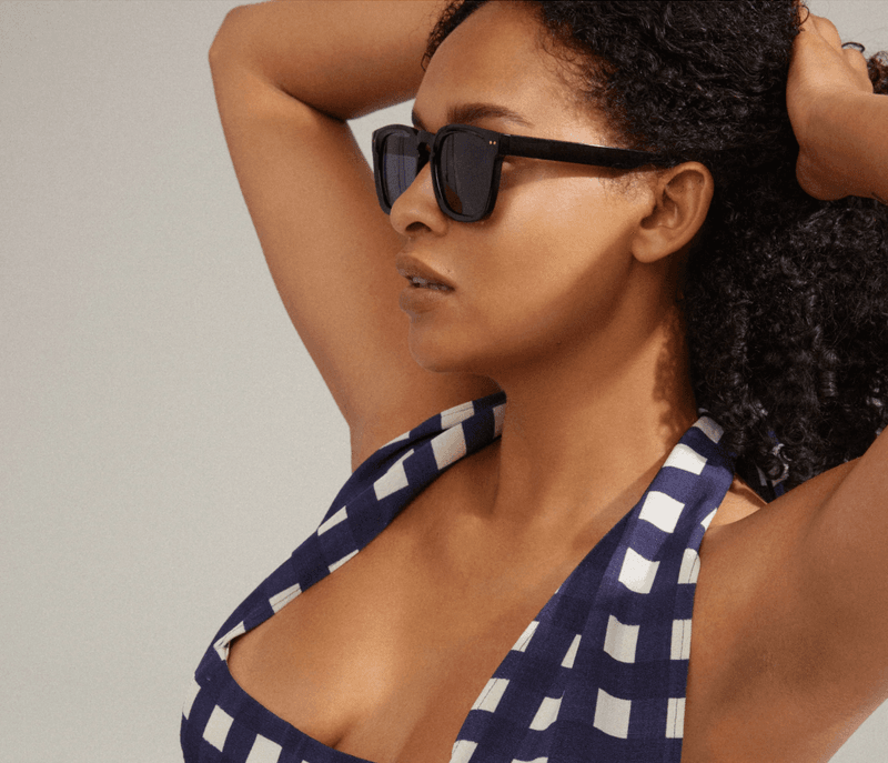 Elettra Solbriller, Sort