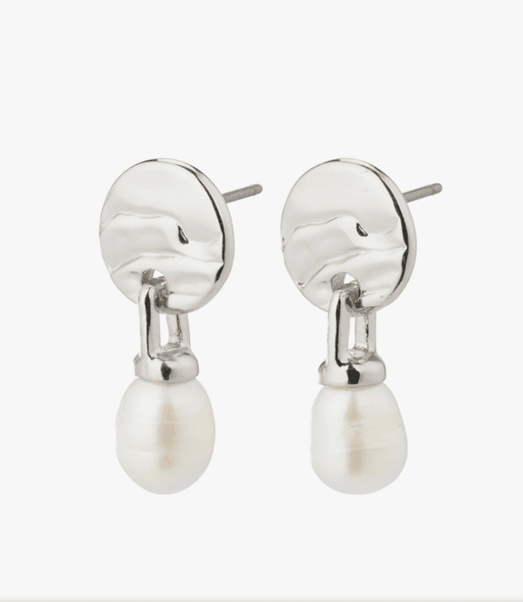 Hovedbilde HEAT resirkulert ferskvannsperle øredobber ...