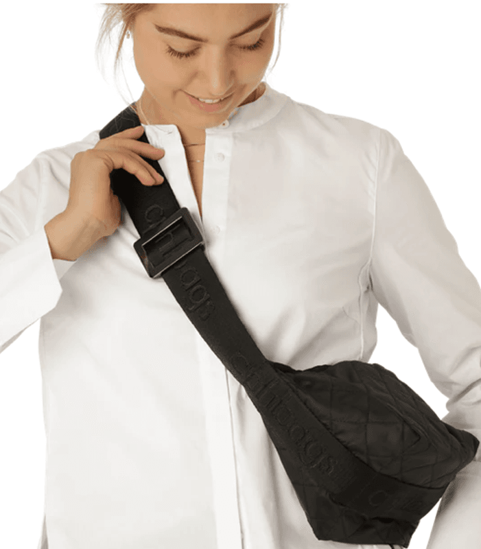 CrossBody Bag, Modell 10, Black