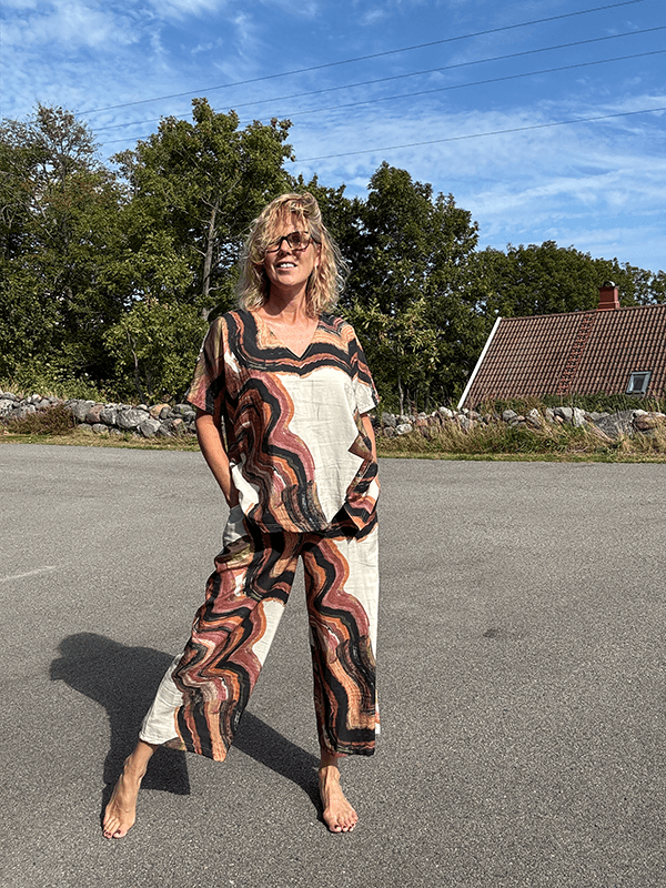 PreOrder: 4185 Bukse Vid, Viscose