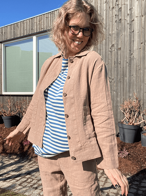 Hovedbilde 11004 Jakke, Bark, Lin