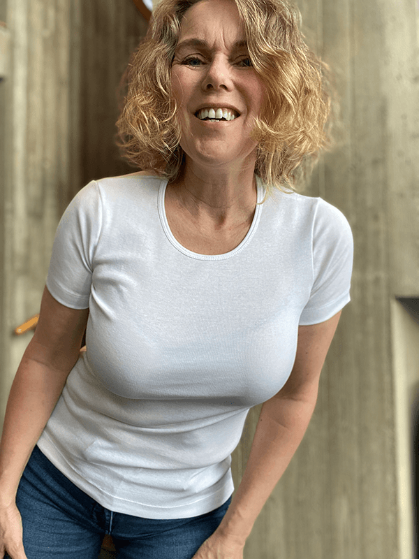 4301 T-Skjorte, White, Bomull