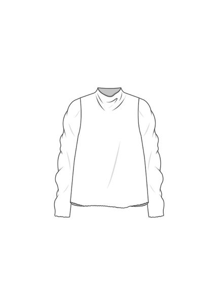 Hovedbilde PreOrder: 4062 Shirt Gathered, Merino