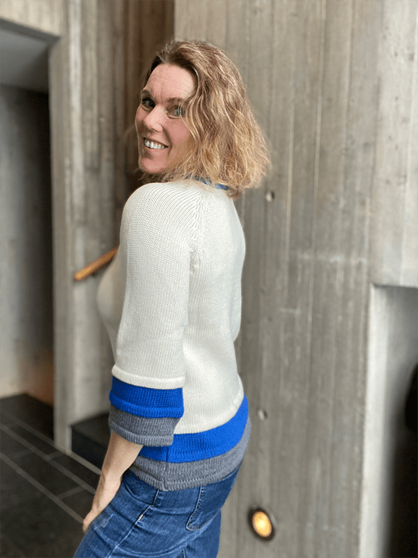 Holme Genser, Merino, Blå