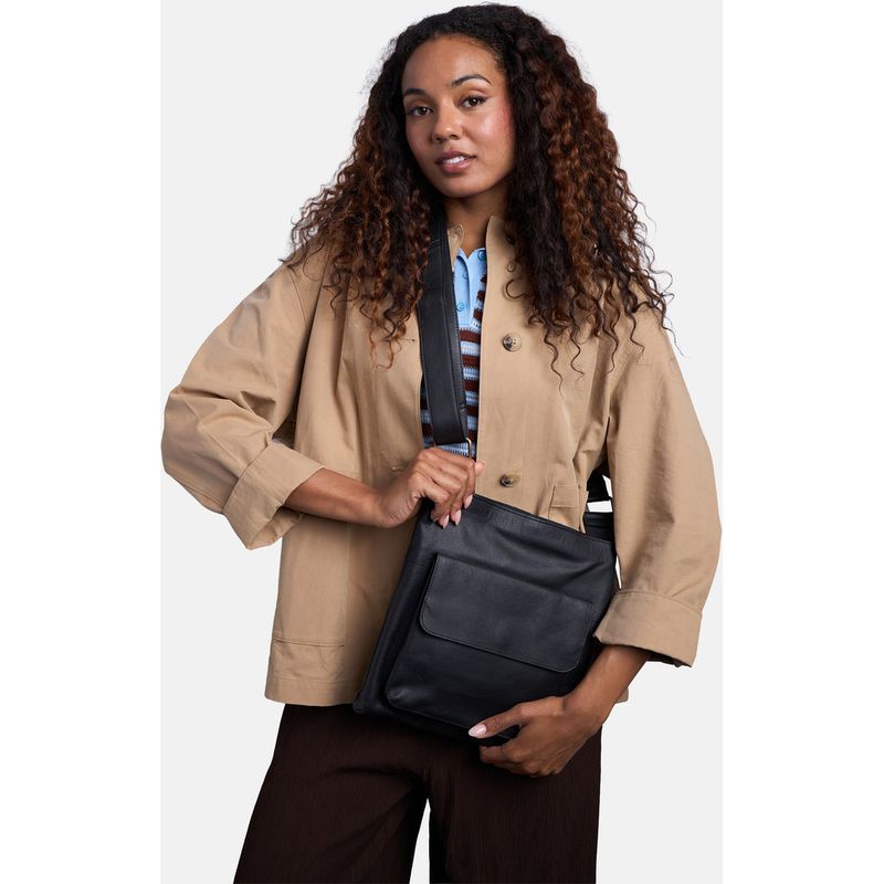 Sara Big Crossover, Black, Skinn