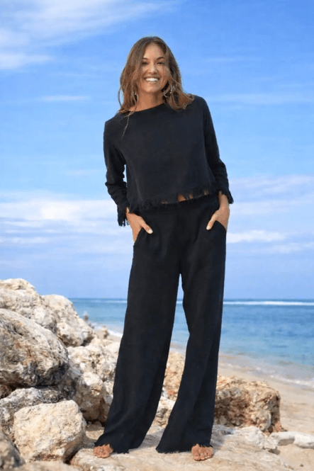 Hovedbilde Maddie Topp, Black, Bomull
