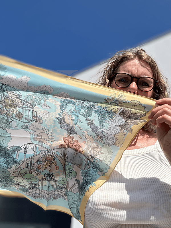 SilkeSkjerf 53cm, Zoo, Sjøgrønn / gul