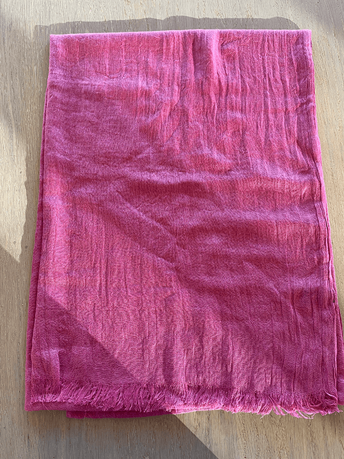 Hovedbilde Ulrikke Skjerf, Fucsia, Bomull / Modal
