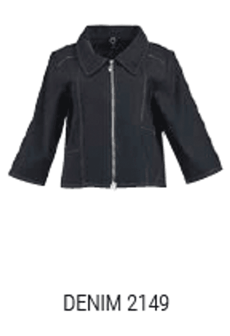 Hovedbilde PreOrder: 2149 Jakke Kort, Denim