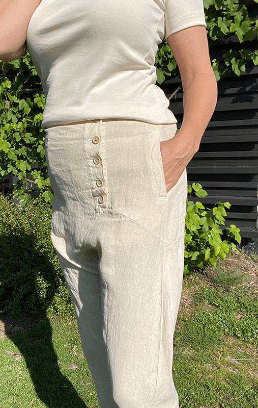 11023 SailorPants, Bone, Lin