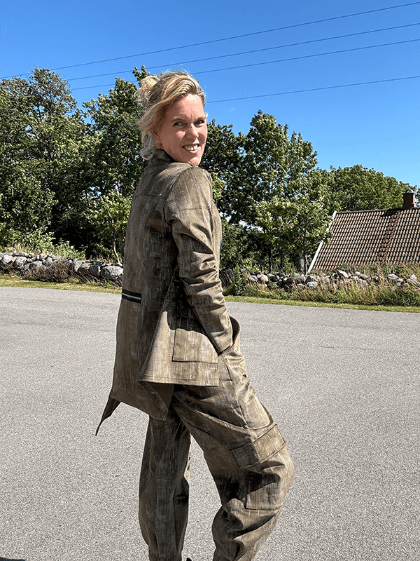 2145 Jakke Velvet, Army, Cord Tykk