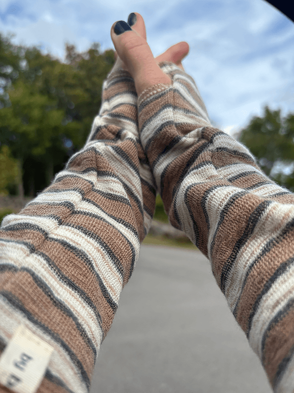1014 Pulser, Light Camel / Asphalt / Raw White, Merino