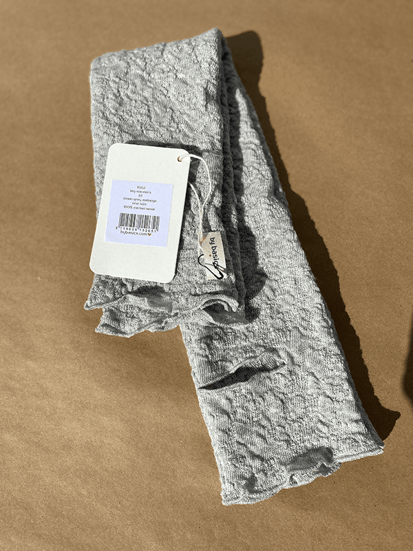 1502 LeggVarmere, Dawn Grey Melange, Bubble Wool