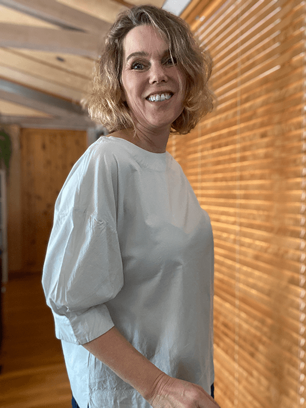 13036 Bluse, Salt, Poplin