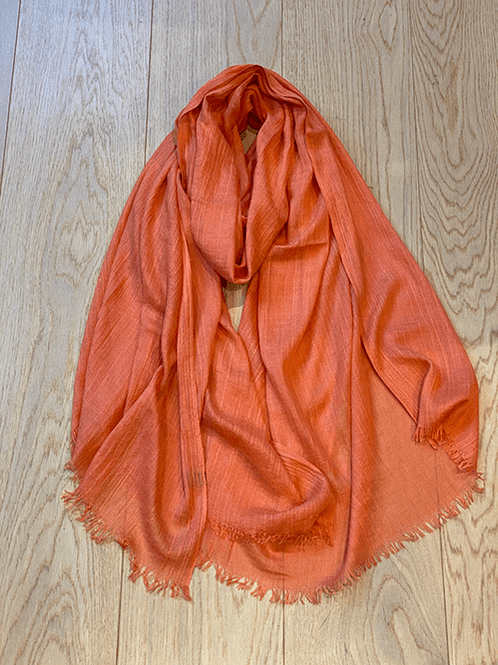 Hovedbilde Ulrikke Skjerf, Bomull / Ull, Oransje