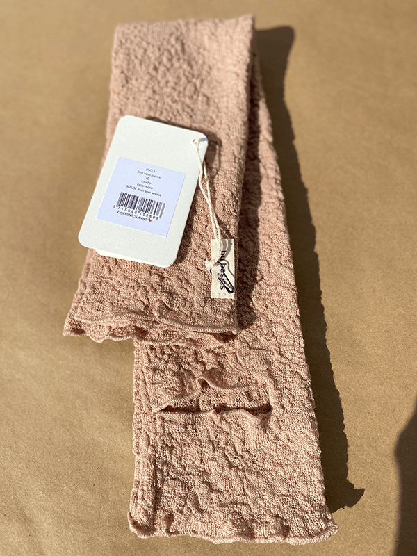 1502 LeggVarmere, Nude, Bubble Wool