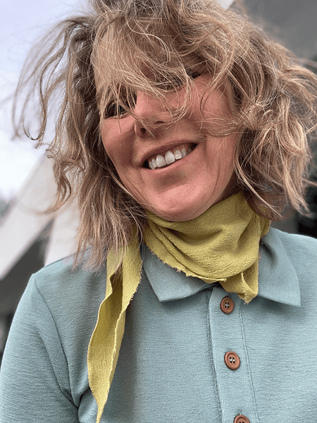 Hovedbilde 1040 TriangelSkjerf, Merino, Leek Green