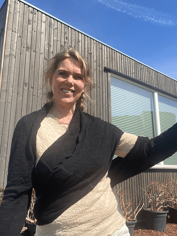 1507 SkulderVarmer, Black, Bubble Wool