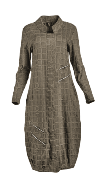 Hovedbilde 5035 Kjole Bubble, Bomull, Army