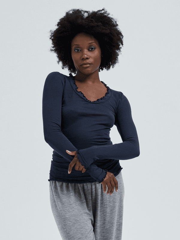 Romance T-Genser, Bomull, Midnight